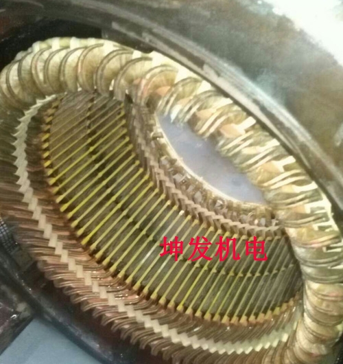 Repair high voltage motor